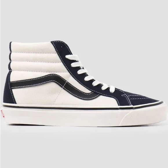 VANS SK8-HI OG Navy White Black - Picture 8 of 12